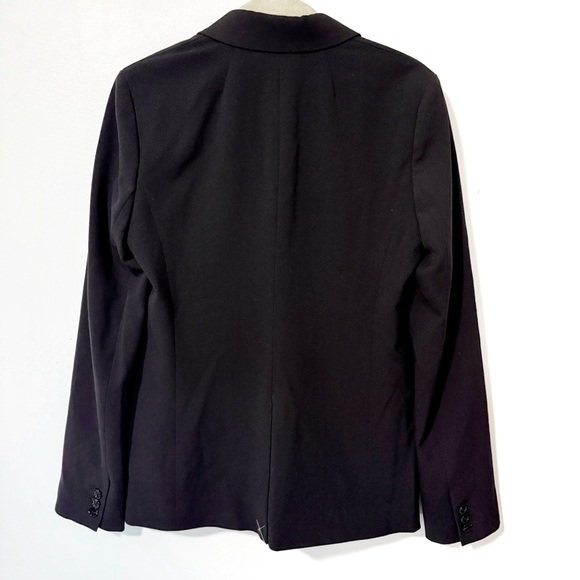J. Crew Mercantile Classic Black 2 Button Blazer Size 2 NWT - Picture 5 of 6